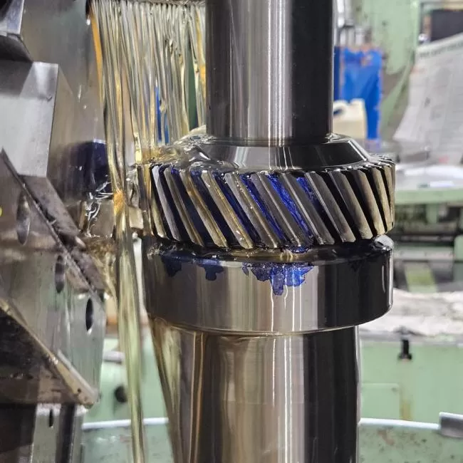 Exceptional helical gears from True Gear & Spline Ltd. in Cambridge, Ontario.